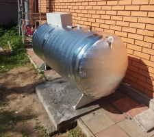 Автономная газификация в Жуковском наземным газгольдером