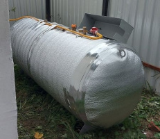 Монтаж газгольдера Спецгаз 1400 л в Жуковском