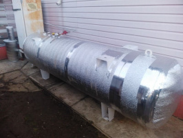 Монтаж газгольдера 2200 л в Жуковском для частного дома